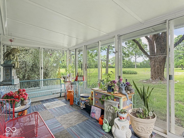 4305 Clinton St, Lawrence, IN 46226 - view of sunroom