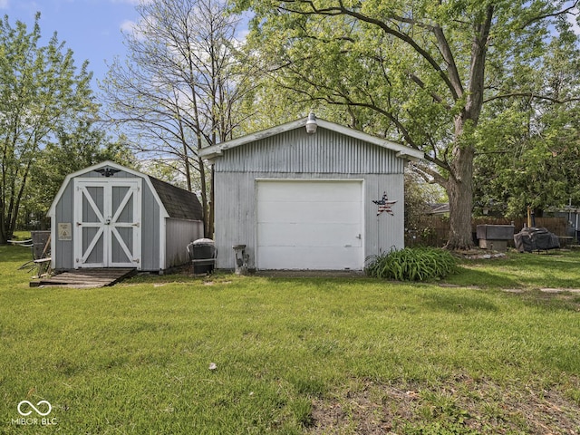 4305 Clinton St, Lawrence, IN 46226 - view of detached garage