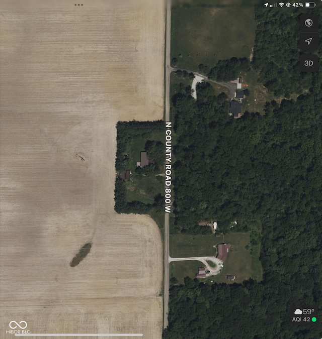 6593 N 800 W, Elwood, IN 46036 - aerial overview of property's location