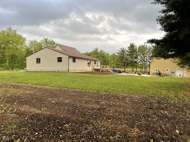 6593 N 800 W, Elwood, IN 46036 - view of green lawn