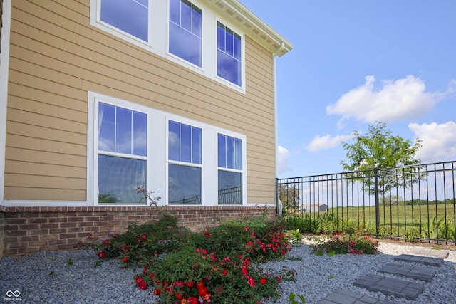 9018 E Gayle Dr, Morgantown, IN 46160 - view of property exterior with brick siding