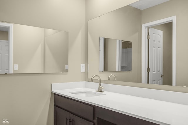9018 E Gayle Dr, Morgantown, IN 46160 - bathroom featuring vanity