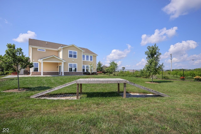 9018 E Gayle Dr, Morgantown, IN 46160 - view of front of house