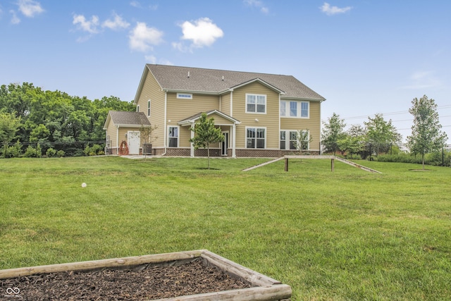 9018 E Gayle Dr, Morgantown, IN 46160 - back of house