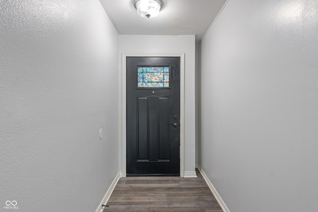 1408 Snead Cir, Avon, IN 46123 - entryway featuring dark wood-type flooring and baseboards