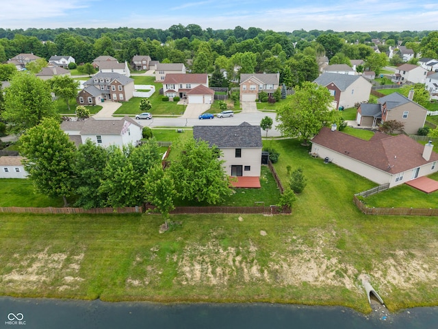 1408 Snead Cir, Avon, IN 46123 - aerial view of residential area with a nearby body of water
