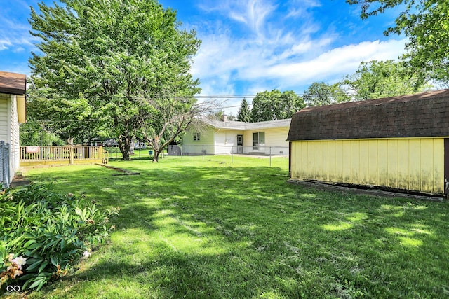 101 Heiny Rd, Indianapolis, IN 46217 - view of yard
