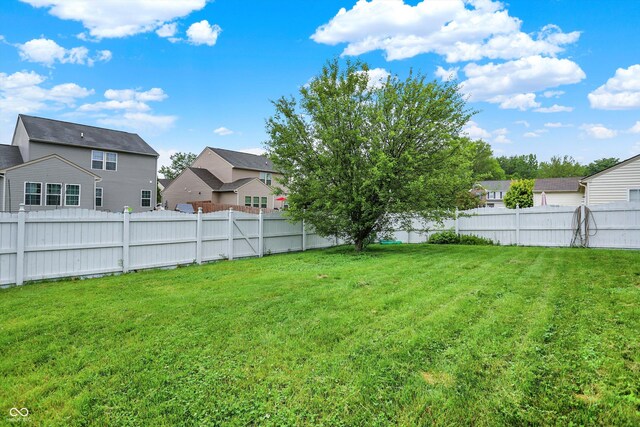 630 Harmony Way, Greenwood, IN 46143 - view of yard featuring a residential view