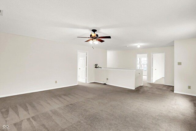 630 Harmony Way, Greenwood, IN 46143 - carpeted spare room featuring a ceiling fan and baseboards