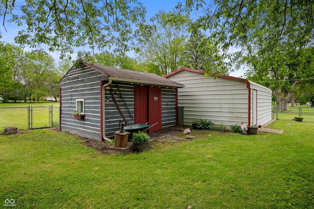 5092 S 50 W, Anderson, IN 46013 - view of shed featuring a gate