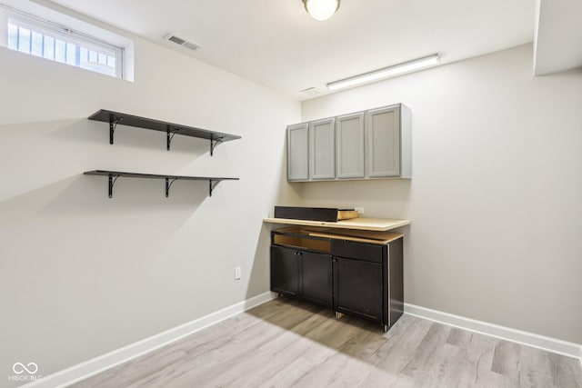 644 Ridge Gate Dr, Brownsburg, IN 46112 - unfurnished office featuring light wood-type flooring and baseboards