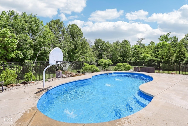 644 Ridge Gate Dr, Brownsburg, IN 46112 - view of pool featuring a fenced backyard and a patio