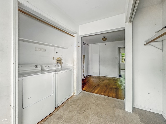 3615 N Dequincy St, Indianapolis, IN 46218 - laundry area with independent washer and dryer