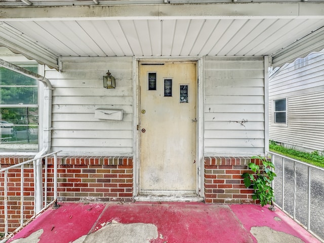 3615 N Dequincy St, Indianapolis, IN 46218 - view of exterior entry with brick siding