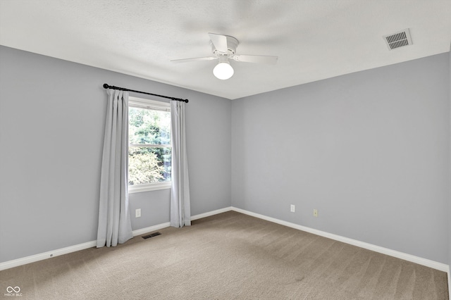 1410 Shadow Ct, Zionsville, IN 46077 - unfurnished room with carpet floors and a ceiling fan