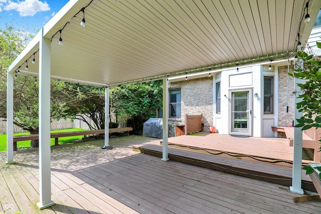 1410 Shadow Ct, Zionsville, IN 46077 - view of deck