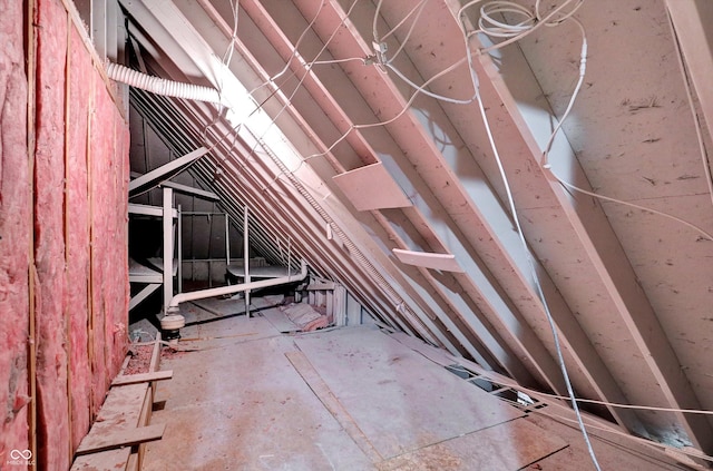 1410 Shadow Ct, Zionsville, IN 46077 - view of unfinished attic