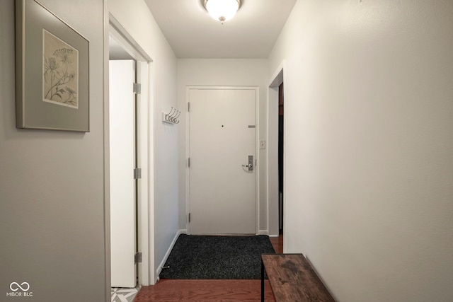 3965 N Meridian St Unit 3J, West, Indianapolis, IN 46208 - corridor featuring baseboards