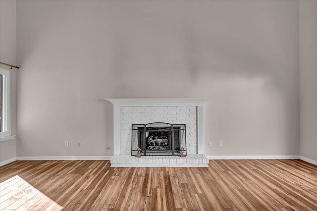 8908 Sunningdale Blvd, Indianapolis, IN 46234 - detailed view of wood finished floors and a fireplace
