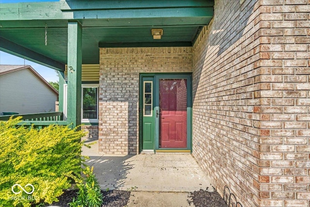 8908 Sunningdale Blvd, Indianapolis, IN 46234 - view of exterior entry with brick siding