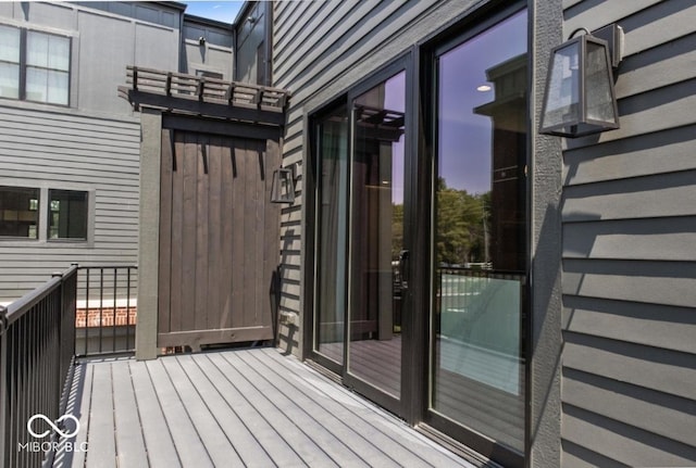 420 Monon Wy Dr, Carmel, IN 46032 - view of wooden terrace