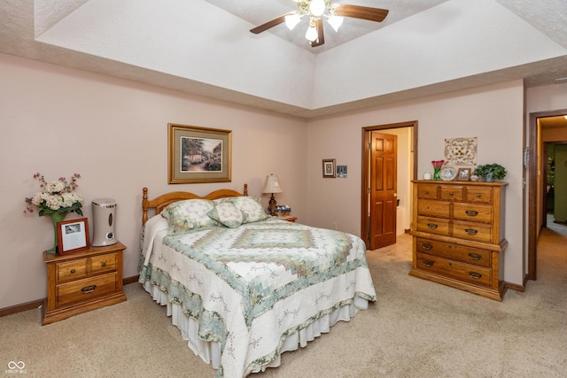 1607 Michelle Mnr, Danville, IN 46122 - carpeted bedroom featuring baseboards and a ceiling fan