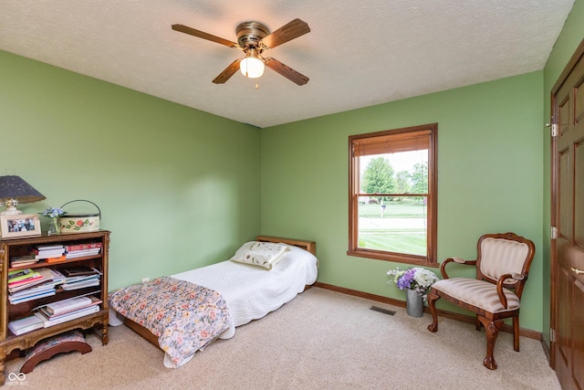 1607 Michelle Mnr, Danville, IN 46122 - carpeted bedroom with baseboards and ceiling fan