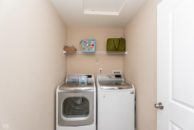 1661 Devonshire Ave, Avon, IN 46123 - washroom with separate washer and dryer