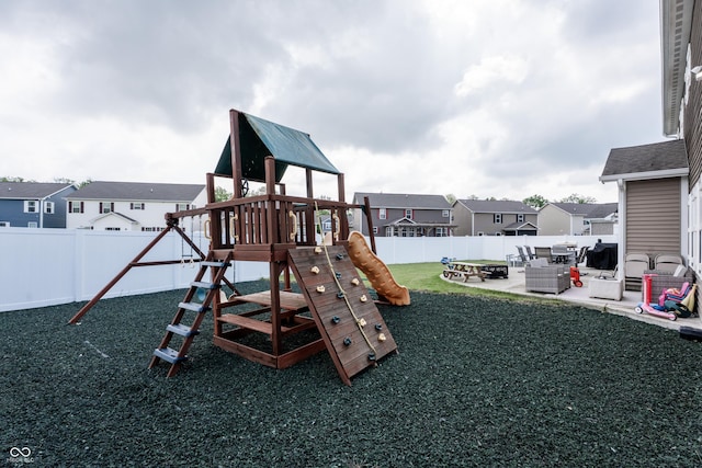 1661 Devonshire Ave, Avon, IN 46123 - view of play area with a residential view and a patio