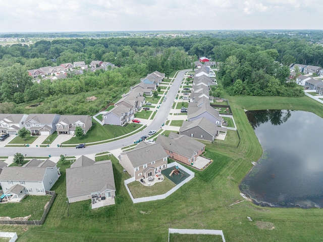 1661 Devonshire Ave, Avon, IN 46123 - aerial view of property and surrounding area with nearby suburban area and a nearby body of water