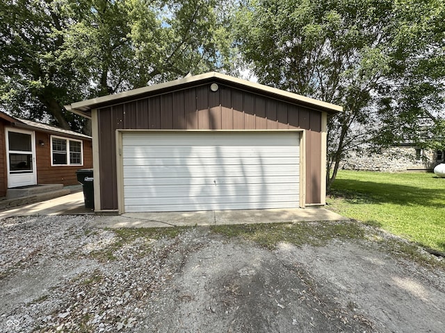 12967 N County Road 825 E, Roachdale, IN 46172 - view of detached garage