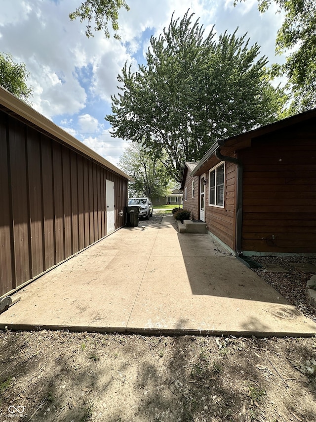 12967 N County Road 825 E, Roachdale, IN 46172 - view of property exterior featuring a patio