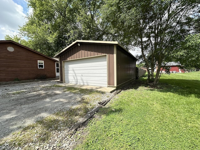 12967 N County Road 825 E, Roachdale, IN 46172 - view of detached garage