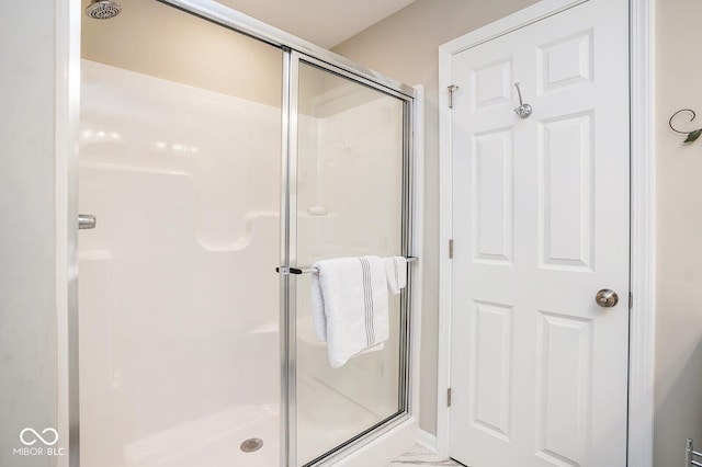 7184 Lillian Pl, Cumberland, IN 46229 - bathroom with a stall shower