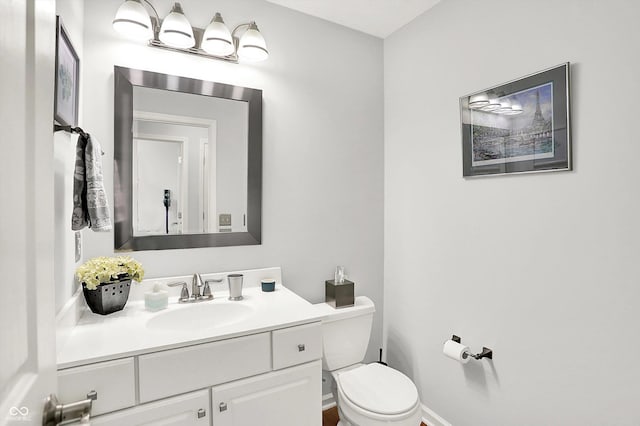 10965 Fairway Ridge Ln, Fishers, IN 46037 - bathroom with vanity and toilet
