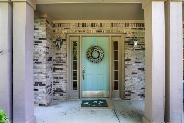 10965 Fairway Ridge Ln, Fishers, IN 46037 - view of exterior entry with brick siding