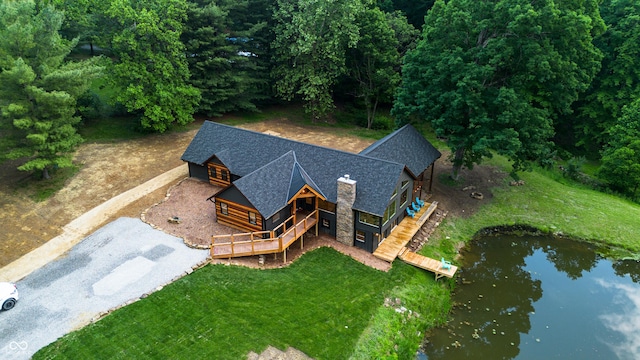 3463 Plum Creek Rd, Nashville, IN 47448 - view of subject property featuring a large body of water