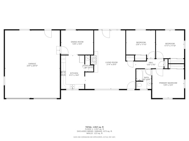 132 S First St, Jamestown, IN 46147 - property floor plan