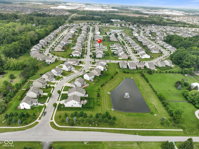 6830 Park Grove Blvd, Whitestown, IN 46075 - view of property location with a nearby body of water and nearby suburban area