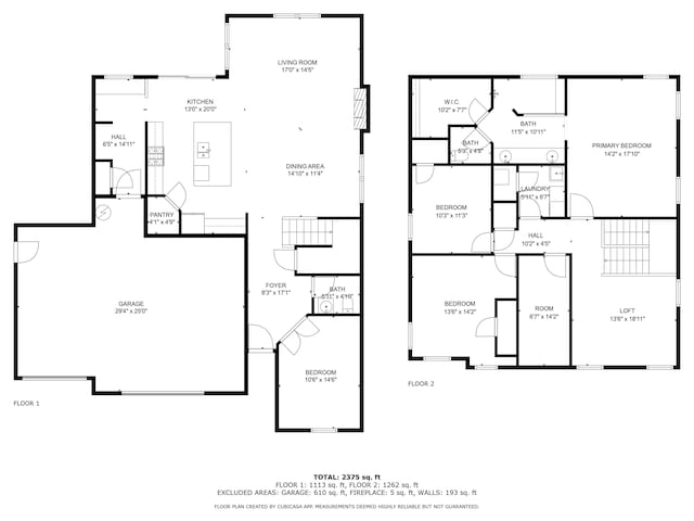 6830 Park Grove Blvd, Whitestown, IN 46075 - home floor plan