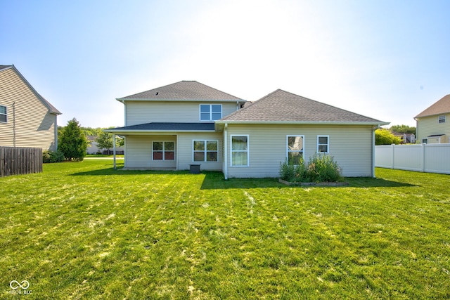 2234 Burgundy Way, Plainfield, IN 46168 - back of property featuring roof with shingles