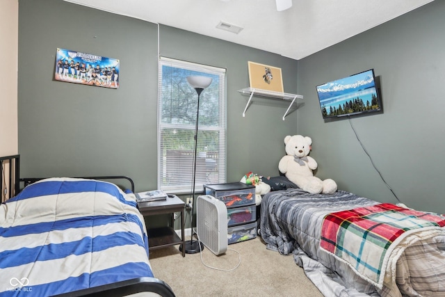 2114 Turning Leaf Dr, Franklin, IN 46131 - bedroom with carpet flooring
