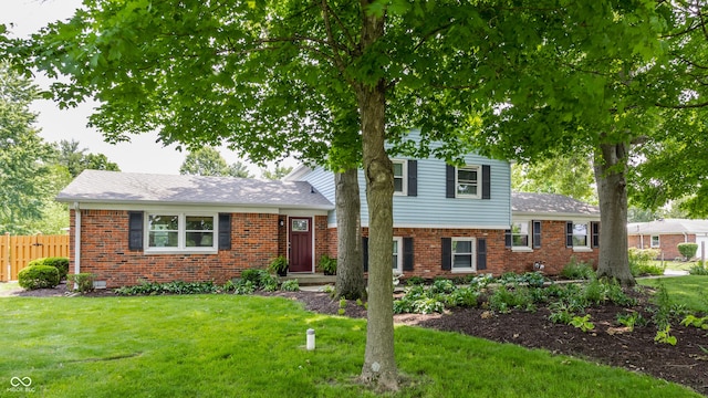 7935 N County Road 650 E, Brownsburg, IN 46112 - tri-level home featuring brick siding