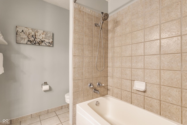 7935 N County Road 650 E, Brownsburg, IN 46112 - bathroom with tile patterned flooring and  shower combination