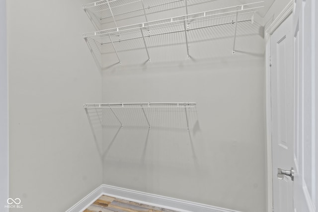 2111 S A St, Elwood, IN 46036 - walk in closet with wood finished floors