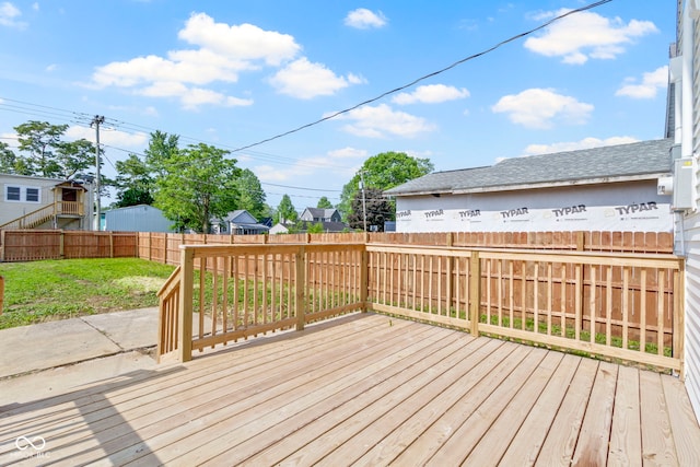 2111 S A St, Elwood, IN 46036 - view of deck