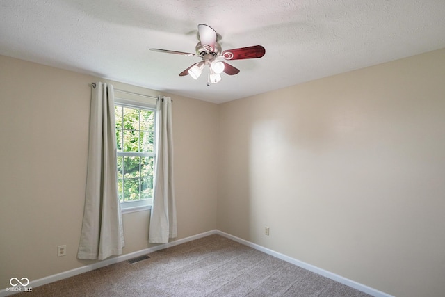101 Meadowview Dr, Mooresville, IN 46158 - empty room featuring ceiling fan, carpet flooring, and baseboards