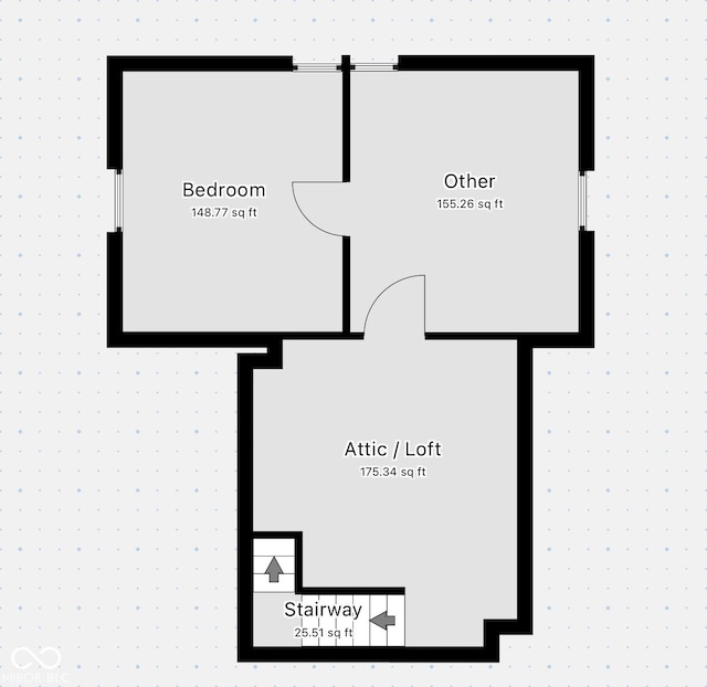 621 N Livingston Ave, Indianapolis, IN 46222 - room layout