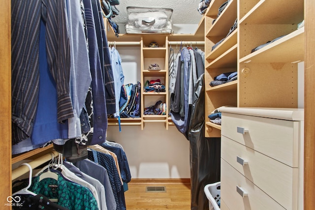 7426 Shadow Wood Dr, Indianapolis, IN 46254 - spacious closet featuring wood finished floors