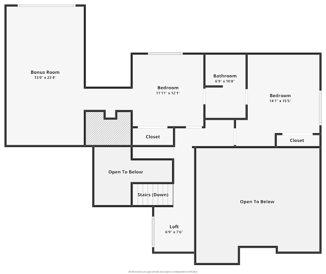 7426 Shadow Wood Dr, Indianapolis, IN 46254 - floor plan / room layout